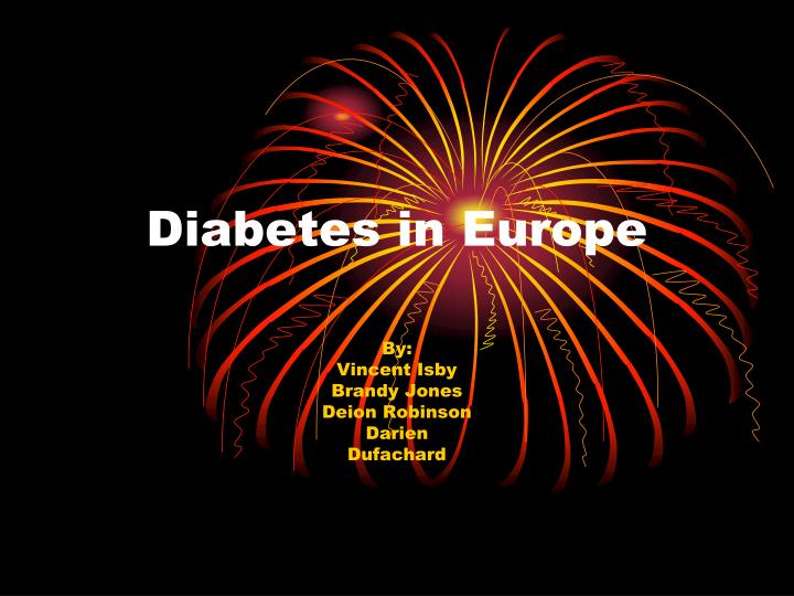 diabetes in europe