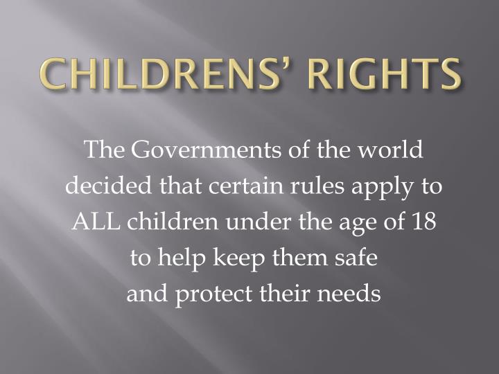 childrens rights