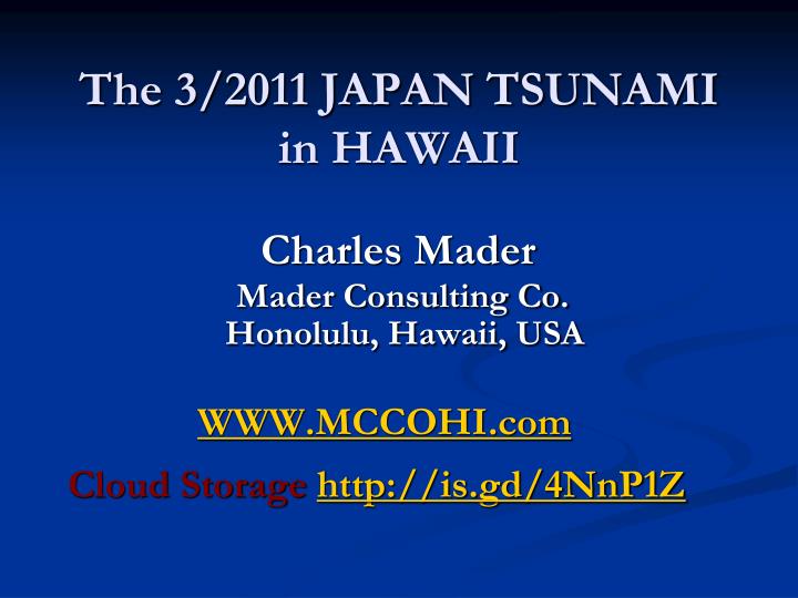 the 3 2011 japan tsunami in hawaii
