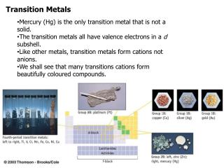 Transition Metals