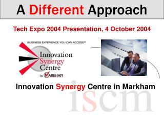 Tech Expo 2004 Presentation, 4 October 2004
