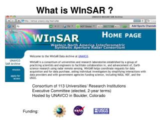 What is WInSAR ?