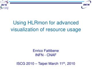 Using HLRmon for advanced visualization of resource usage