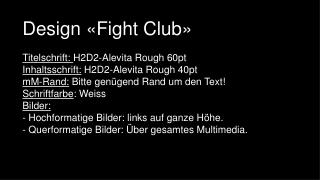seriendesign vorlage