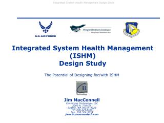 Integrated System Health Management (ISHM) Design Study