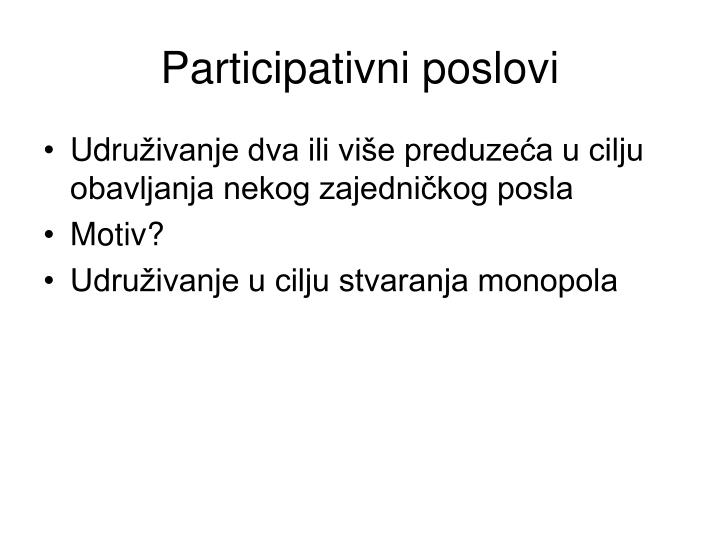 participativni poslovi