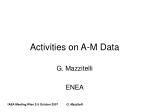 Update of Ionization Data for Atoms and Ions from Hydrogen to Germanium - slide 1