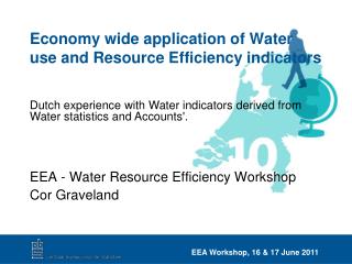 Economy wide application of Water use and Resource Efficiency indicators