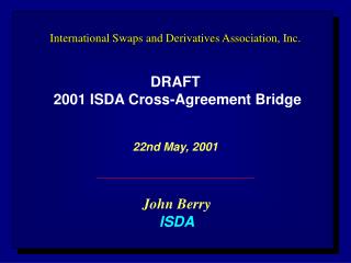 John Berry ISDA