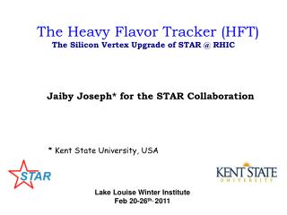 The Heavy Flavor Tracker (HFT) The Silicon Vertex Upgrade of STAR @ RHIC