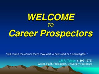 WELCOME TO Career Prospectors