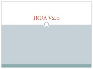 IRUA V2.0