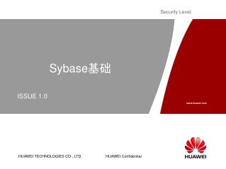 sybase