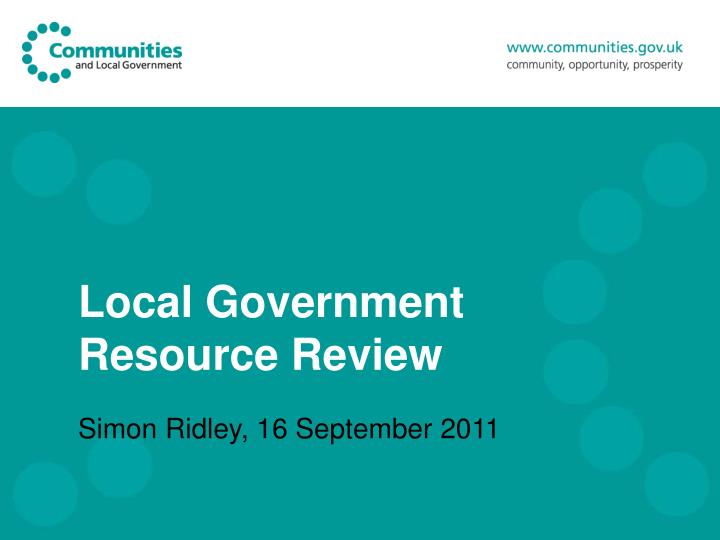 local government resource review