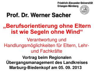 berufsorientierung ohne eltern ist wie segeln ohne wind