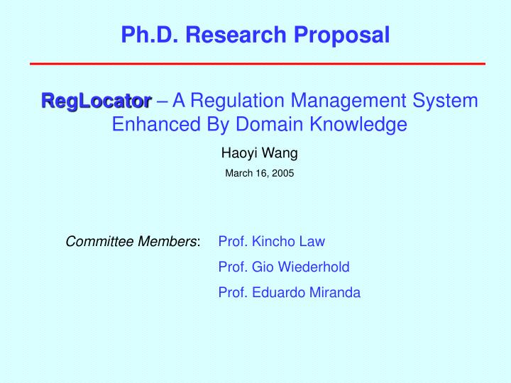 ph d research proposal