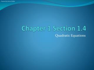 Chapter 1 Section 1.4