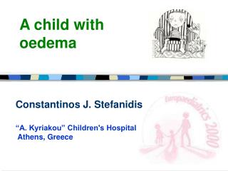 a child with oedema