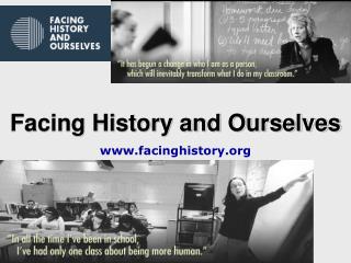 Facing History and Ourselves facinghistory