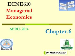 ECNE610 Managerial Economics APRIL 2014