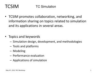 TCSIM