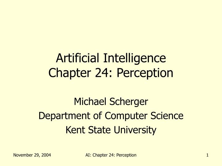 artificial intelligence chapter 24 perception