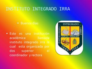 instituto integrado irra
