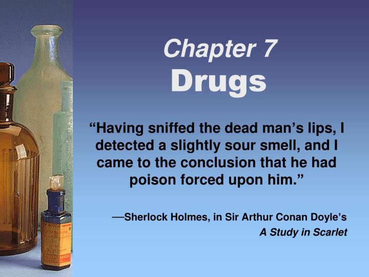 chapter 7 drugs