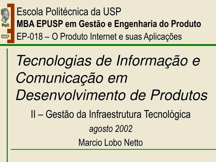 tecnologias de informa o e comunica o em desenvolvimento de produtos