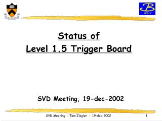 Status of Level 1.5 Trigger Board