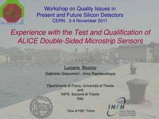Experience with the Test and Qualification of ALICE Double-Sided Microstrip Sensors