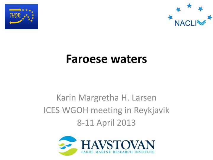 faroese waters