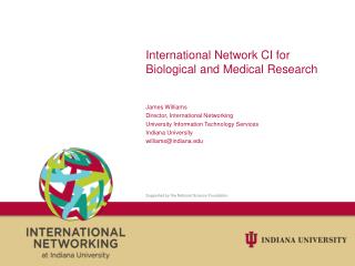 International Network CI for Biological and Medical Research