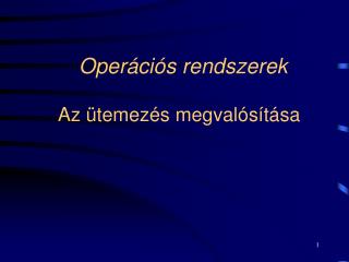 oper ci s rendszerek