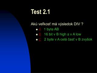 test 2 1