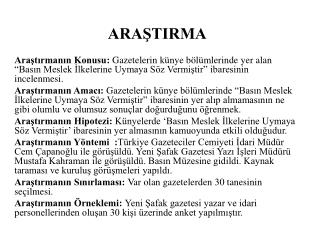 ara tirma