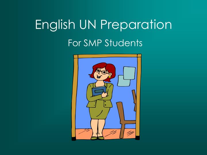 english un preparation