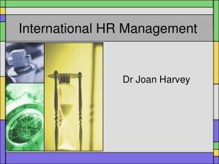 International HR Management