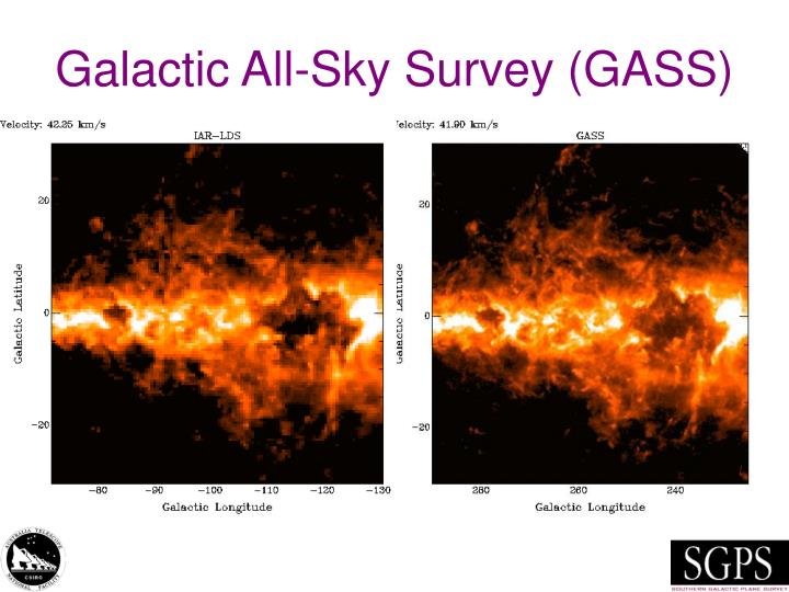 galactic all sky survey gass