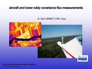 aircraft and tower eddy covariance flux measurements