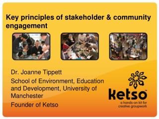 Key principles of stakeholder &amp; community engagement