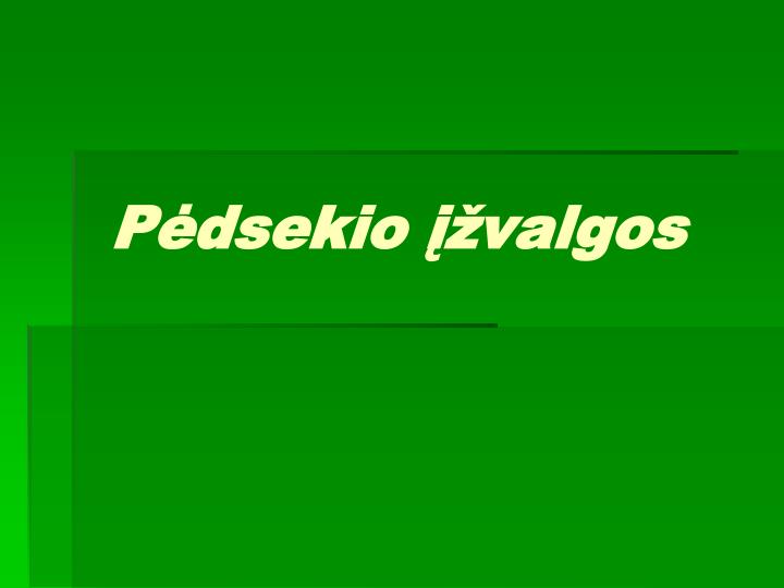 p dsekio valgos