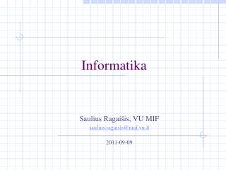 informatika