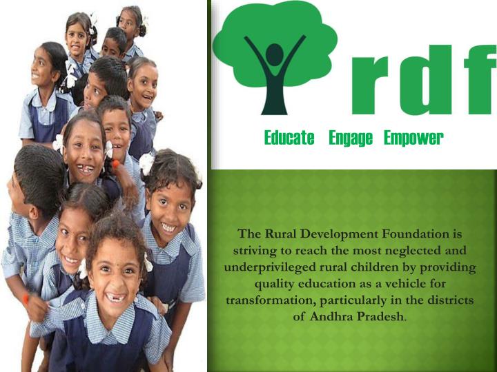 rural development foundation educate engage empower