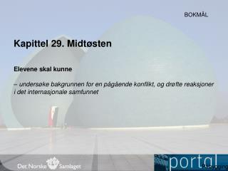 kapittel 29 midt sten