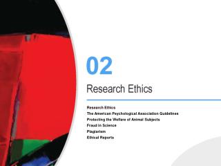 Research Ethics The American Psychological Association Guidelines