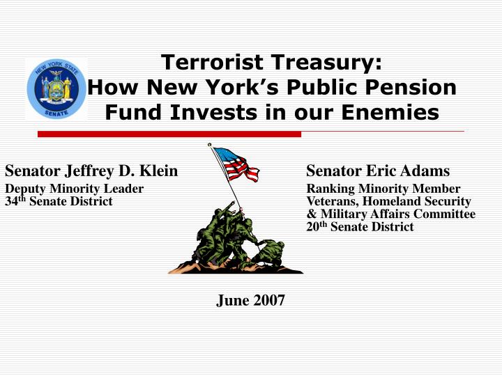 terrorist treasury how new york s public pension fund invests in our enemies