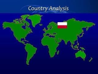 Country Analysis