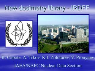 New dosimetry library - IRDFF