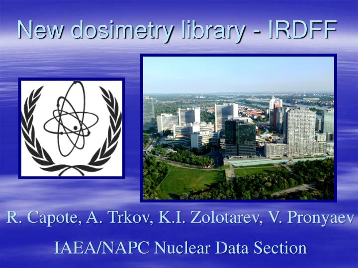 new dosimetry library irdff